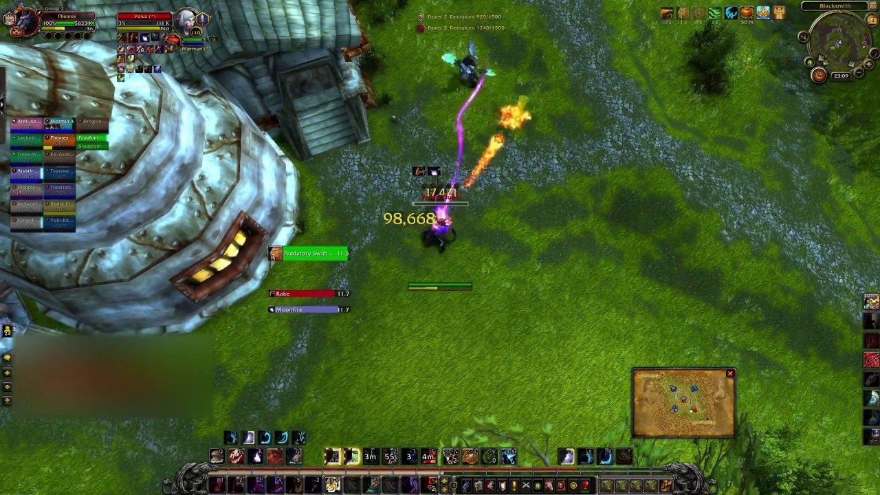 7.3.5 [Druid Feral] PvP (Legion Season 6) Random Battleground: Arathi Basin