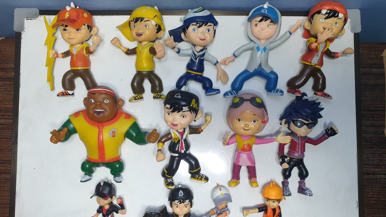 KEREN⚡UNBOXING FIGURE BOBOIBOY HALILINTAR, BOBOIBOY SOLAR, GOPAL, YAYA, FENG | BOBOIBOY GALAXY