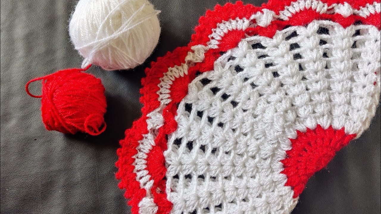 क्रोसिया का बना नया थालपोश/Beautiful Crochet Thalposh/Doily