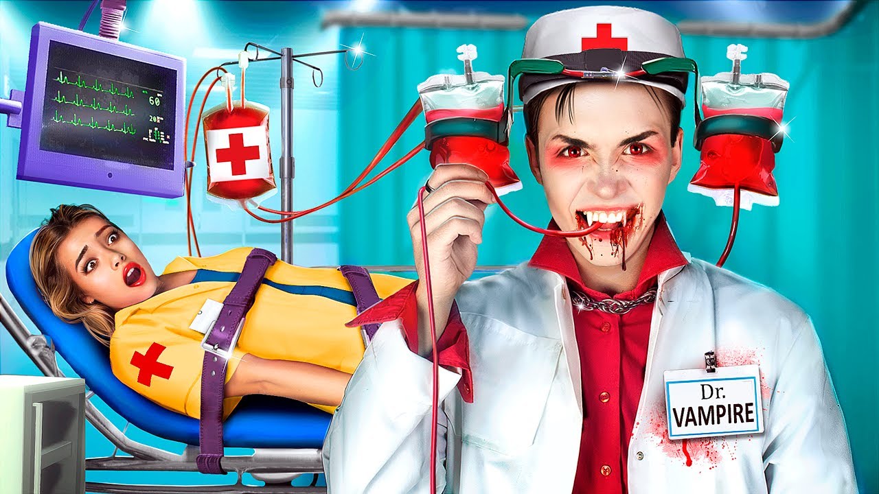Wampirzy Szpital! Wampiry w Realu!