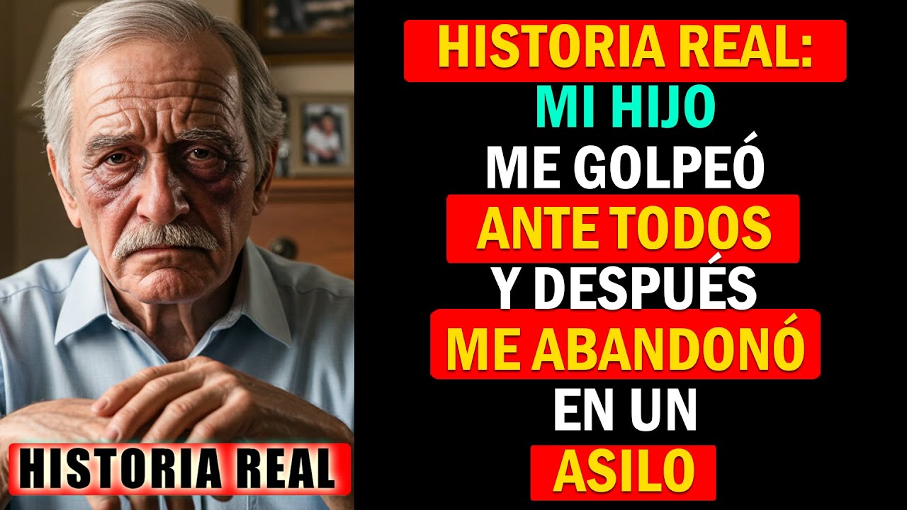 HISTORIA REAL: Mi hijo me golpeó ante toda la familia y me abandonó en un asilo…Y hice algo que la