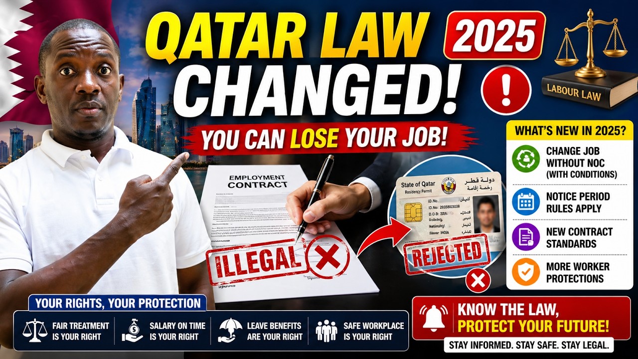 Qatar Labor Law 2025: Your Rights, Responsibilities & New Rules Explained Clearly | Mexcreationtv