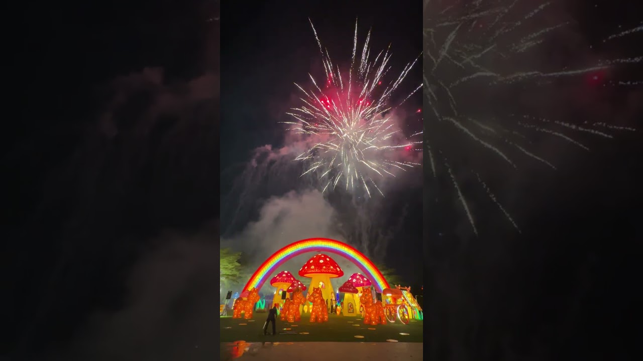 Happy Chap Goh Mei, Fireworks Show at FGS Hsingma Si JB, 2026, part 2