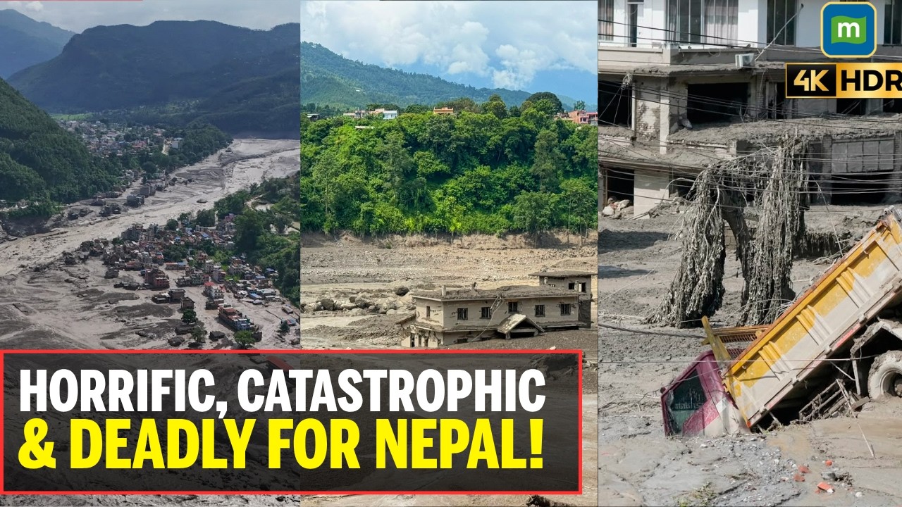 NEPAL FLOOD: EYEWITNESS VIDEO Shows Flash Flood Devastating Infra Along Bhotekoshi River | N18G