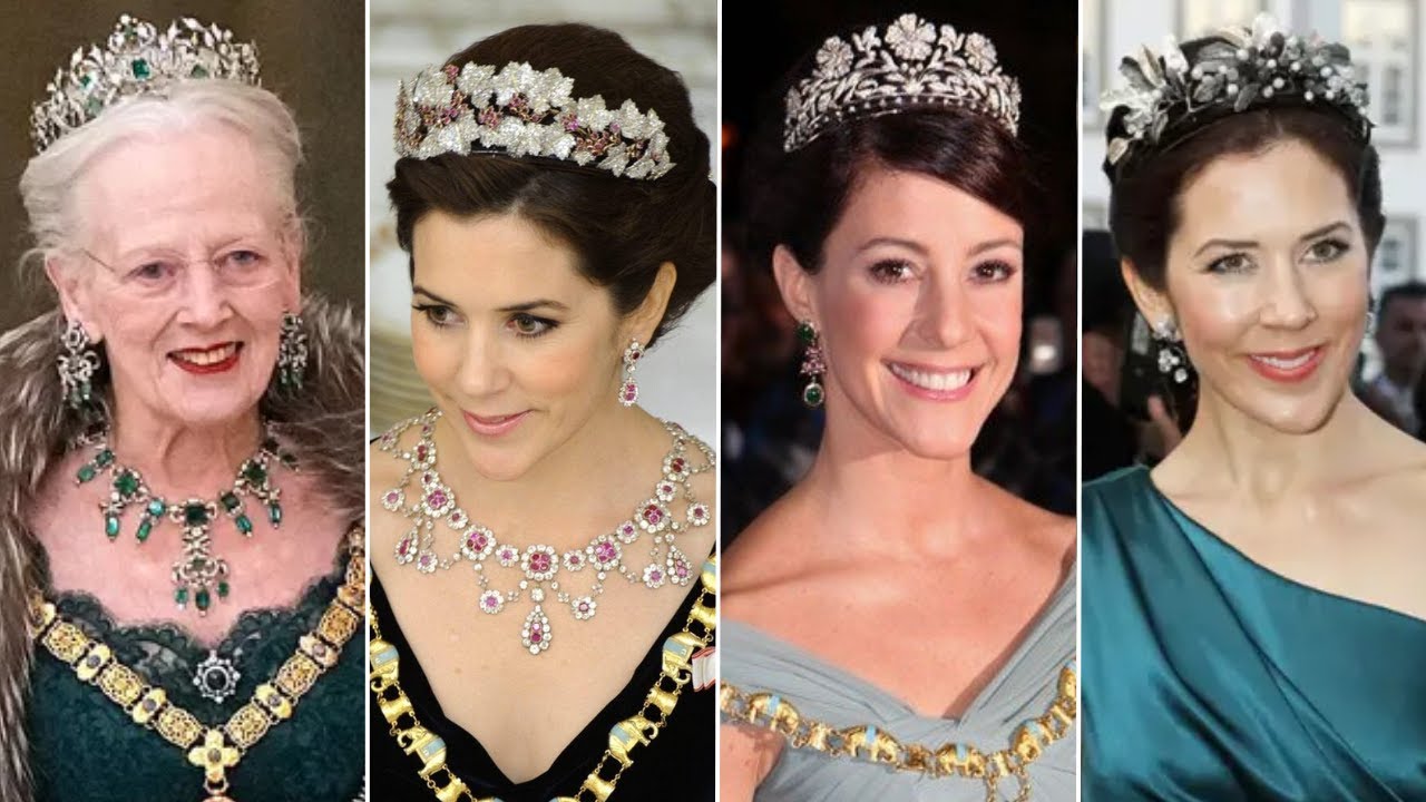 As Tiaras da Família Real Dinamarquesa