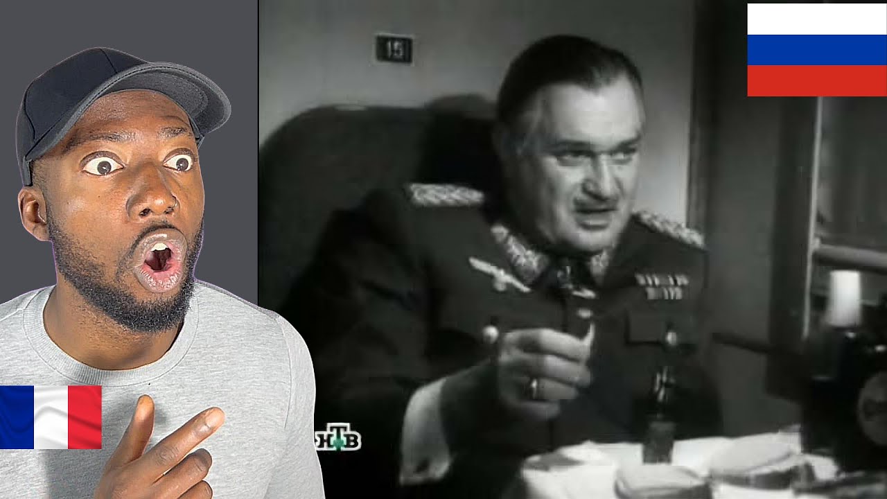 French Guy Reacts to Диалог Штирлица и генерала вермахта.