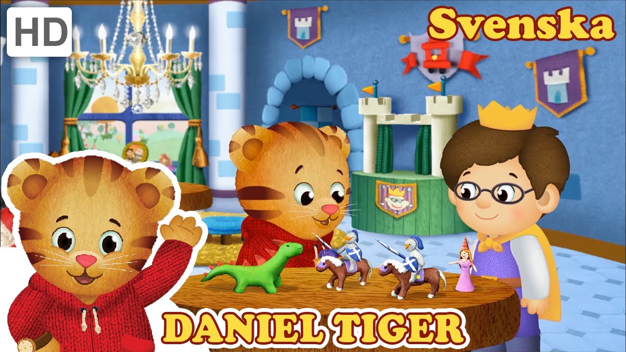Daniel Tiger's Kvarter 🤴🏰 Det b&auml;sta med prins onsdag [Komplettera Episoder] 🐯👑 Videor f&ouml;r Barn