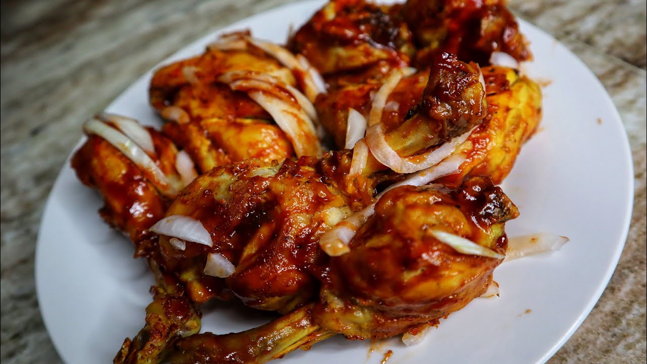 Men Koman Manmi Vivi Prepare yon Bon Poul Boukannen ak BBQ Sauce