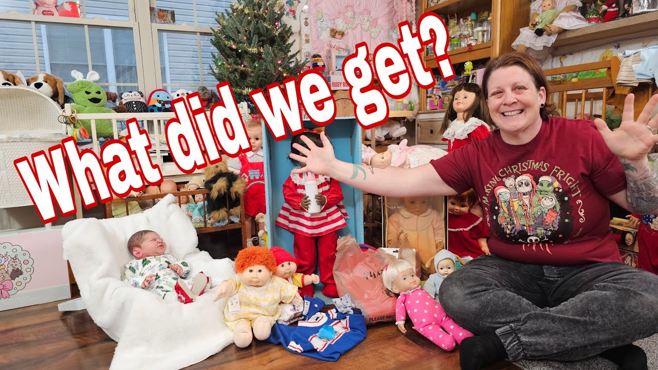 HUGE doll haul from thrifting - What VINTAGE dolls did we get? nlovewithreborns2011