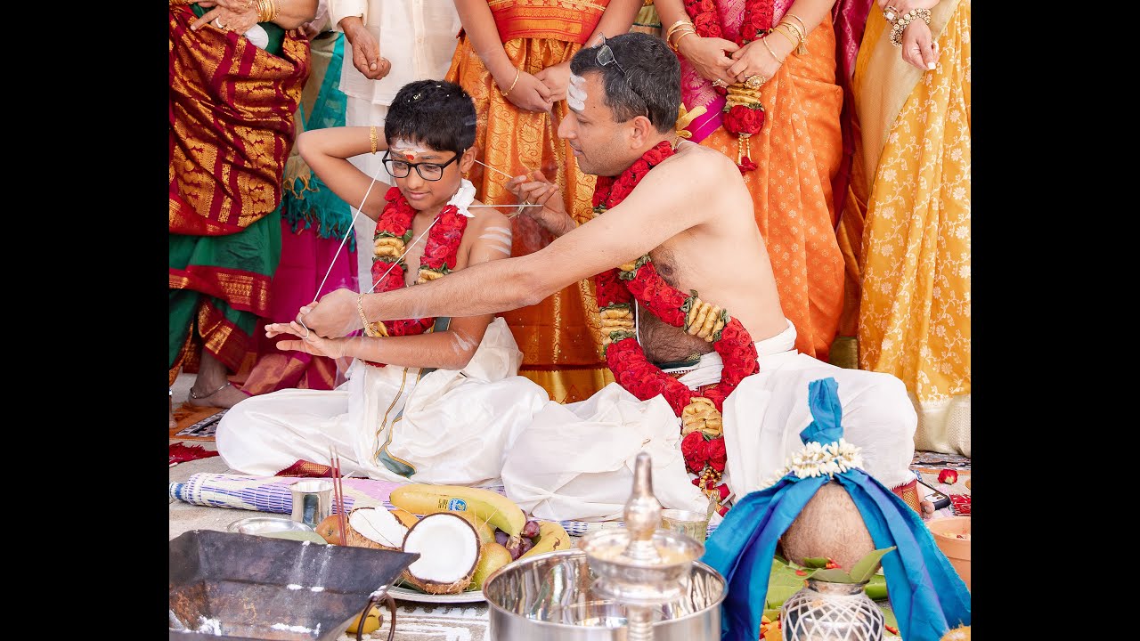 Adi Iyer's Upanayanam by Lenzation Studio
