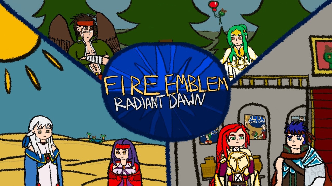 Fire Emblem Radiant Dawn -34- Farming bei Lagerfeuer