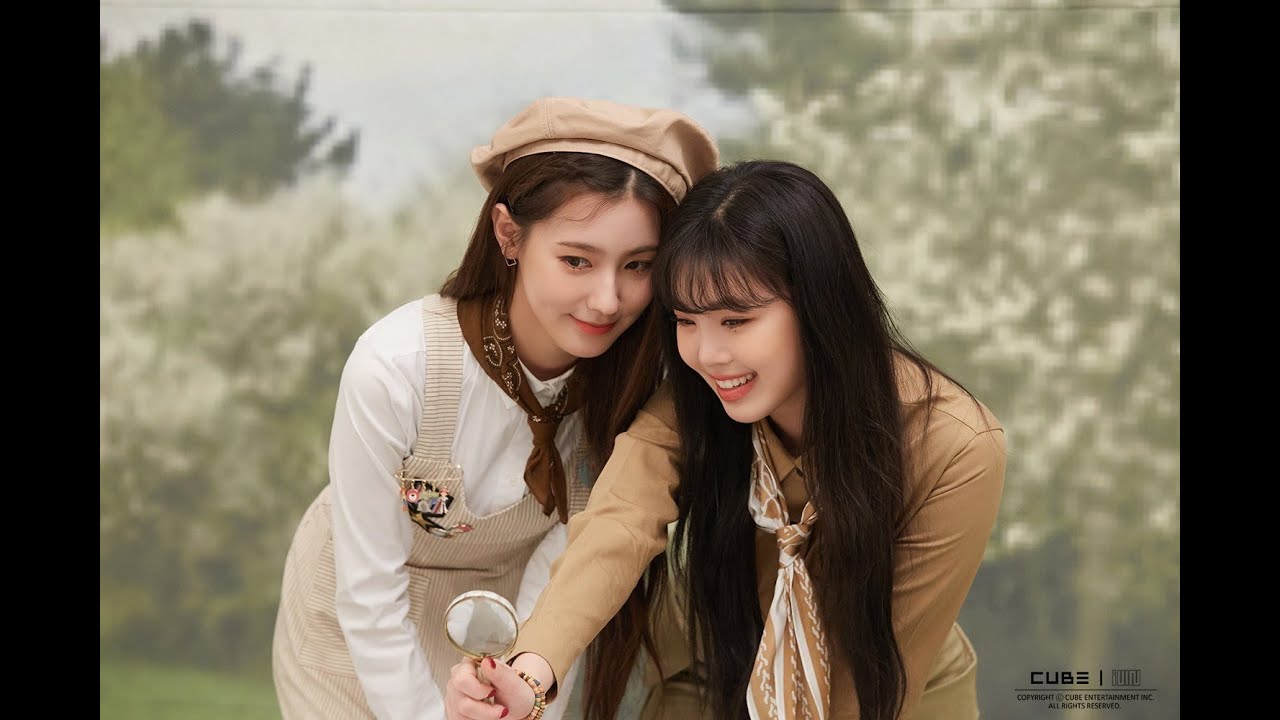 Soojin & Miyeon Love moment #1 ( 아이들 수진 미연 穗珍 美延)
