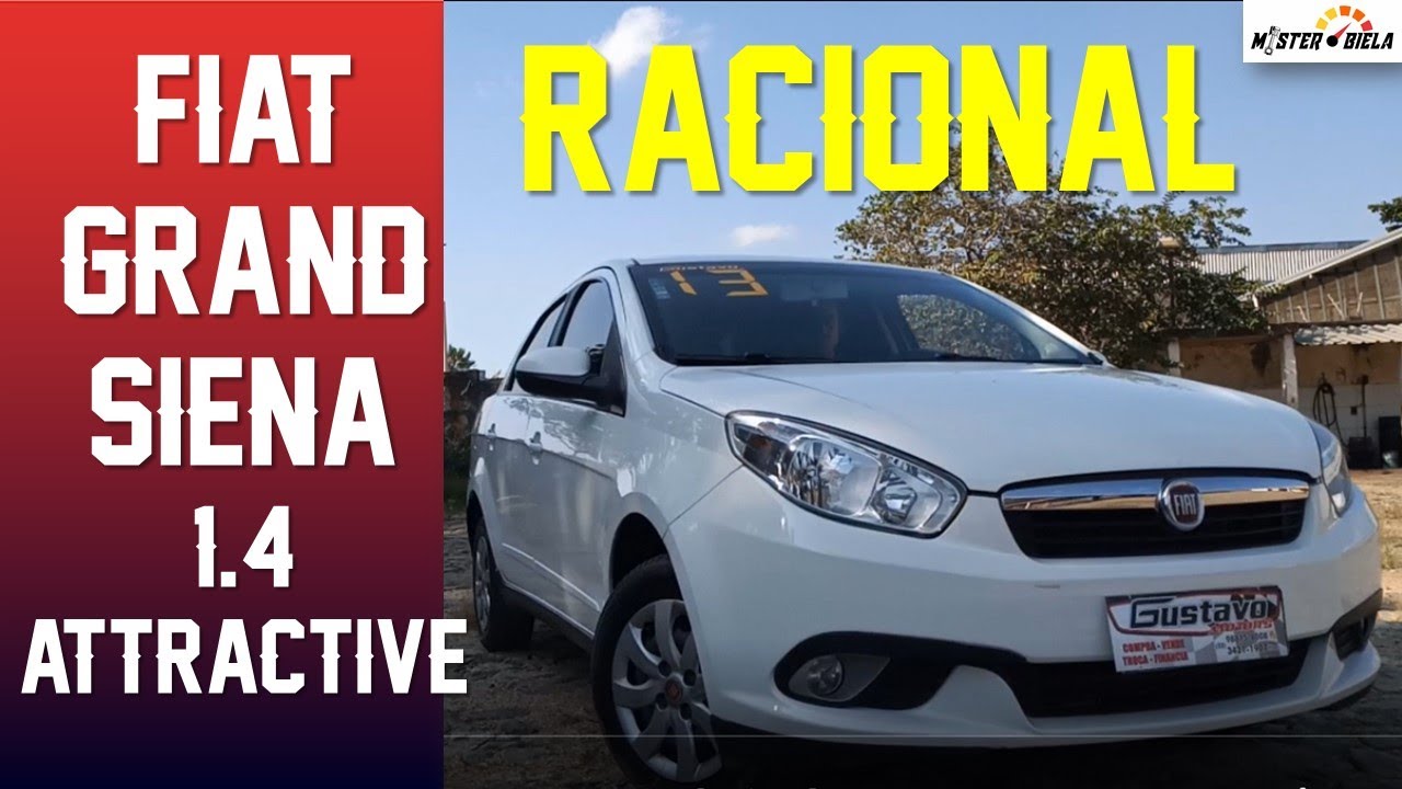 Fiat GRAND SIENA 1.4 ATTRACTIVE - Excelente sedã...ótimo custo-benefício!