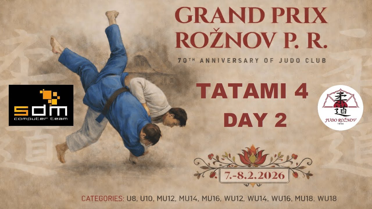 TATAMI 4 - GRAND PRIX Rožnov - 08.02.2026 - Sunday