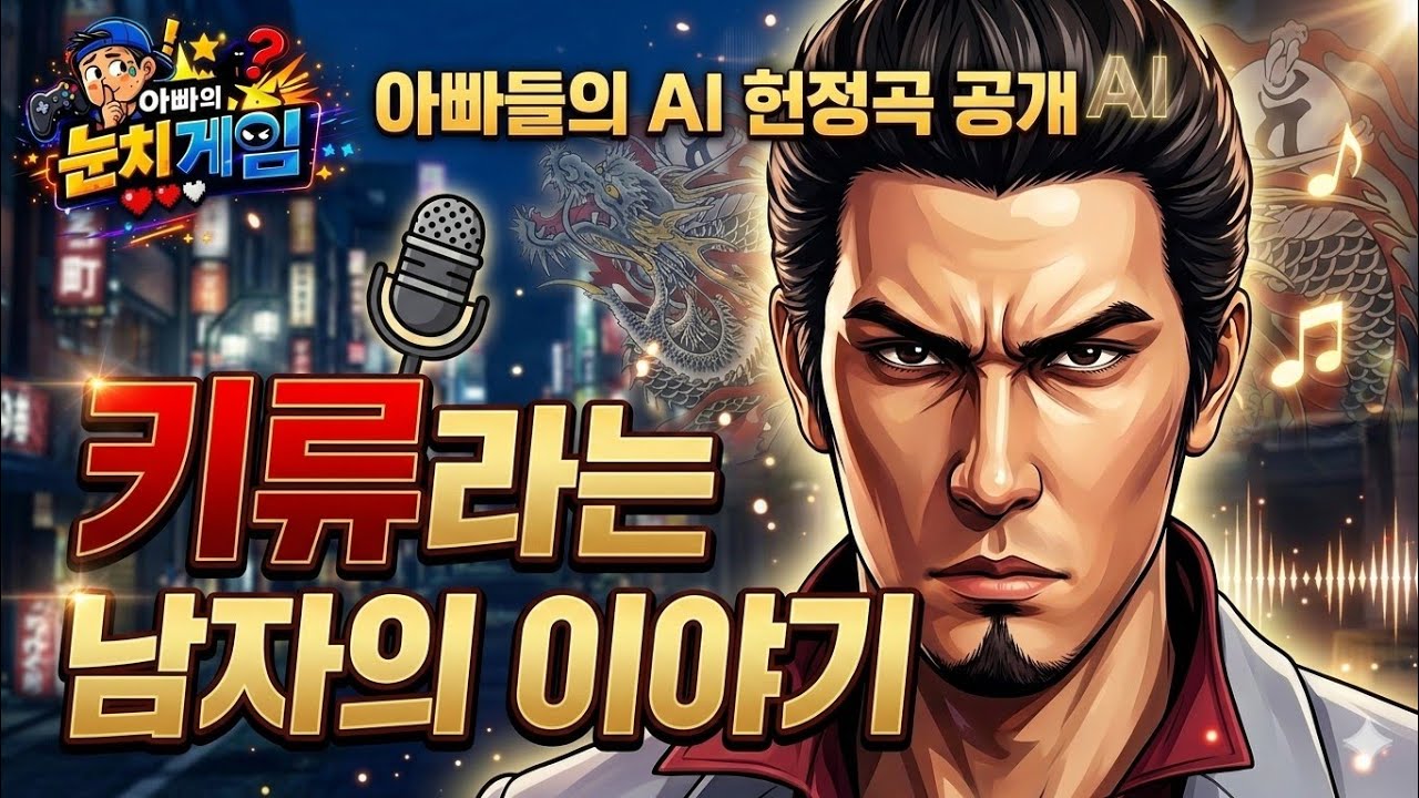 아빠들의 로망! 오직 키류를 위한 AI 헌정곡 공개합니다 🐉(제목 : 키류라는 남자의 이야기)