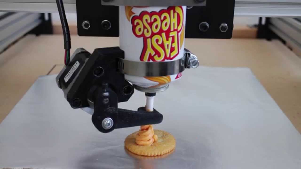 Easy Cheese 3D Printer: Initial Testing