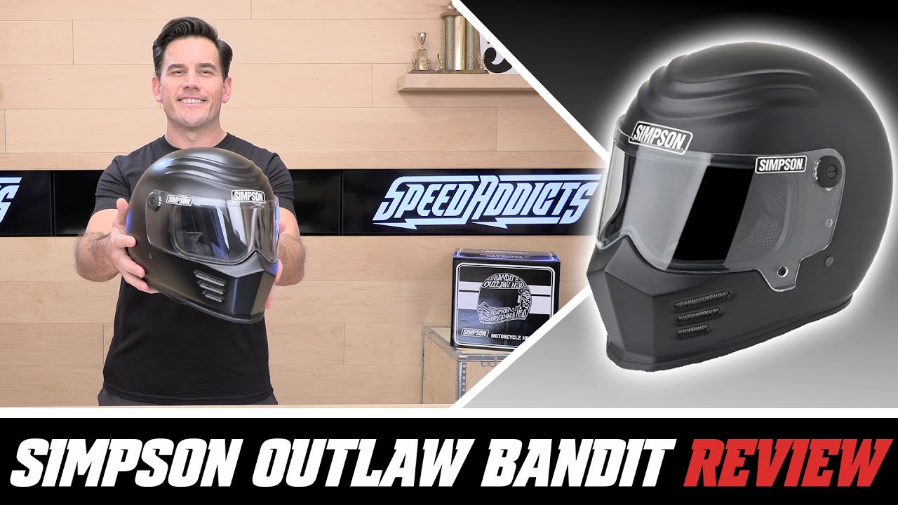 Simpson Outlaw Bandit Helmet Review at SpeedAddicts.com