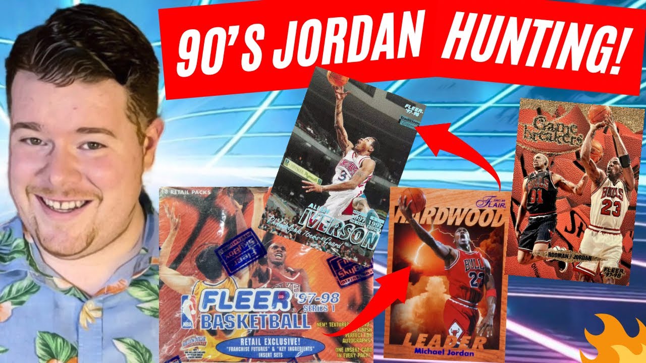 HUNTING For Michael Jordan 90’s Inserts! | 1997-98 Fleer Series 1 Hobby vs Retail | [S4 E49]