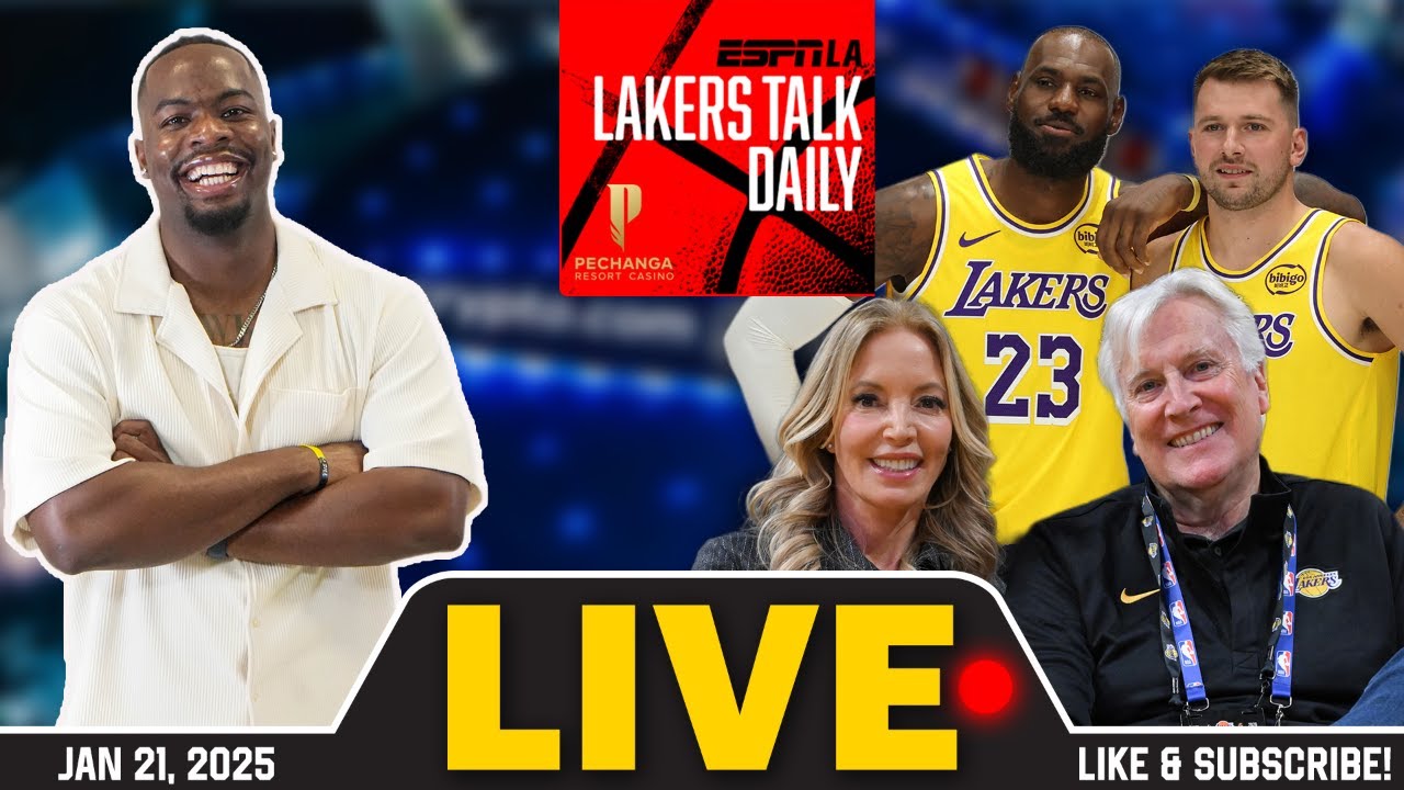 How LA CONQUERED Denver 💪 | Buss Family Drama - Lakers Talk Daily LIVE 1-21-25