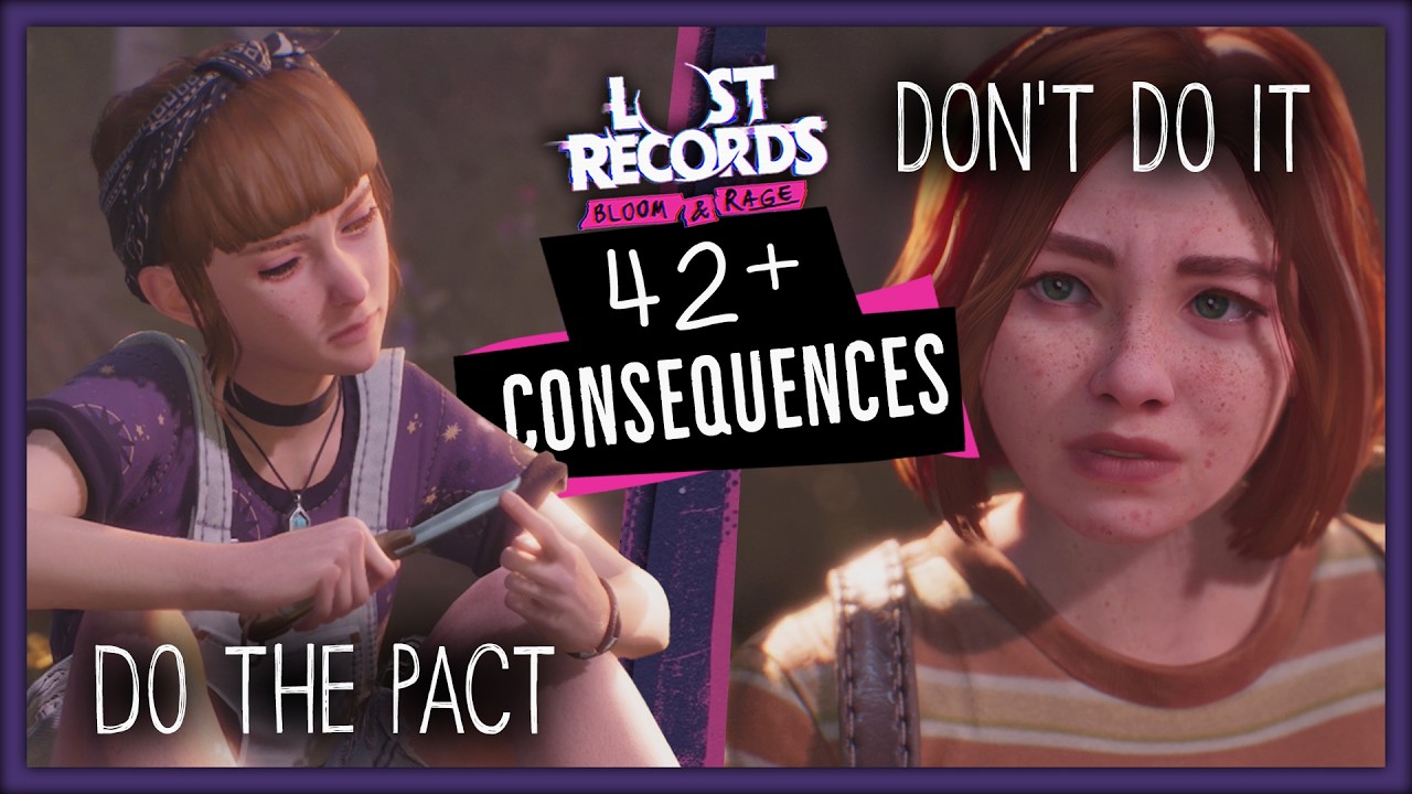 Do the Pact or Refuse? 🩸 42+ CONSEQUENCES in Lost Records: Bloom & Rage
