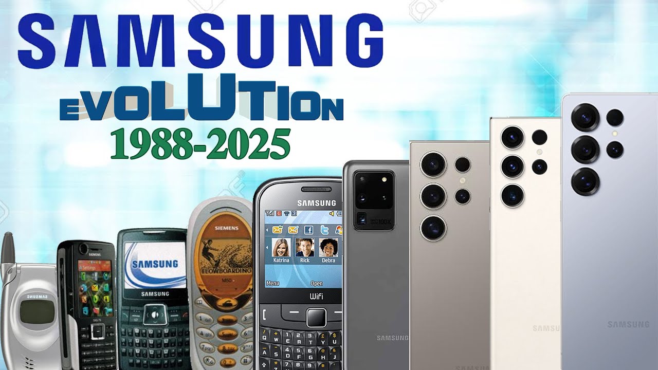 Samsung Evolution: All Models (1988-2025)