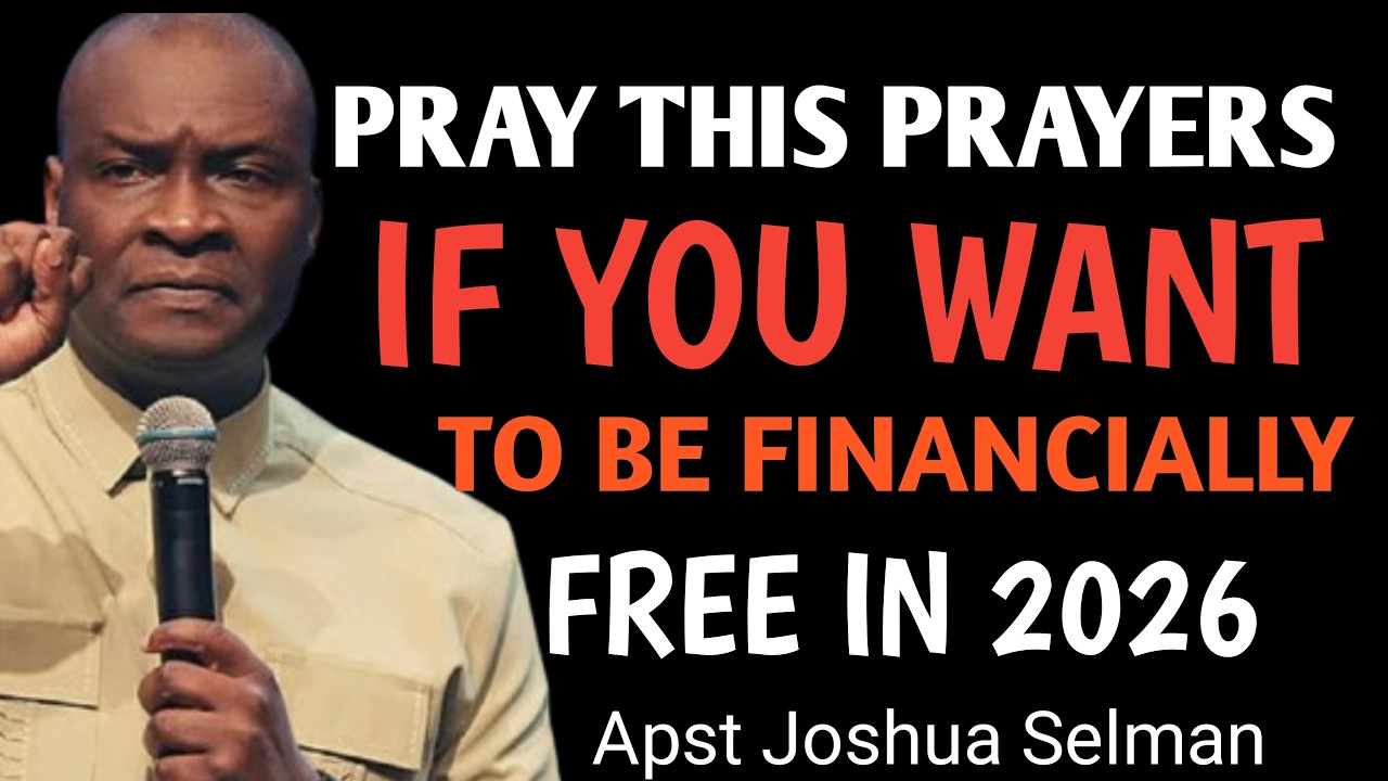 PRAY THIS PRAYERS IF YOU WANT TO BE FINANCIALLY FREE  IN 2026||APST JOSHUA SELMAN