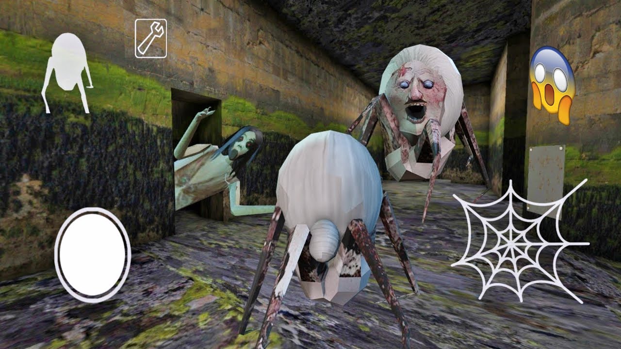 PLAYING  AS SPIDER MOM ||GRANNY GAME