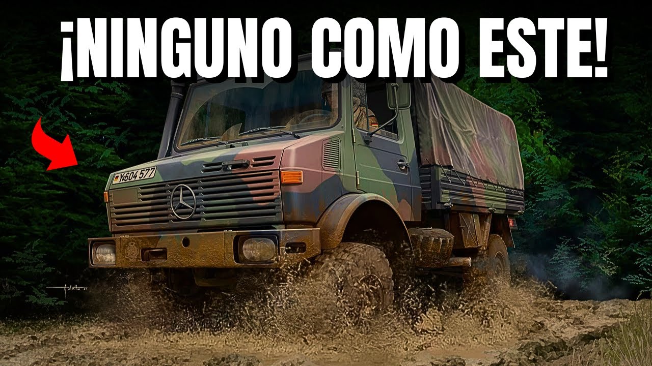 Así es el Unimog 1300L el rey de los caminos imposibles
