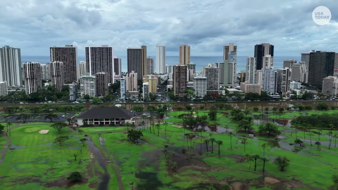 Hawaii flooding 2026: Video of high water in neighborhoods, drone footage shows damage in aftermath