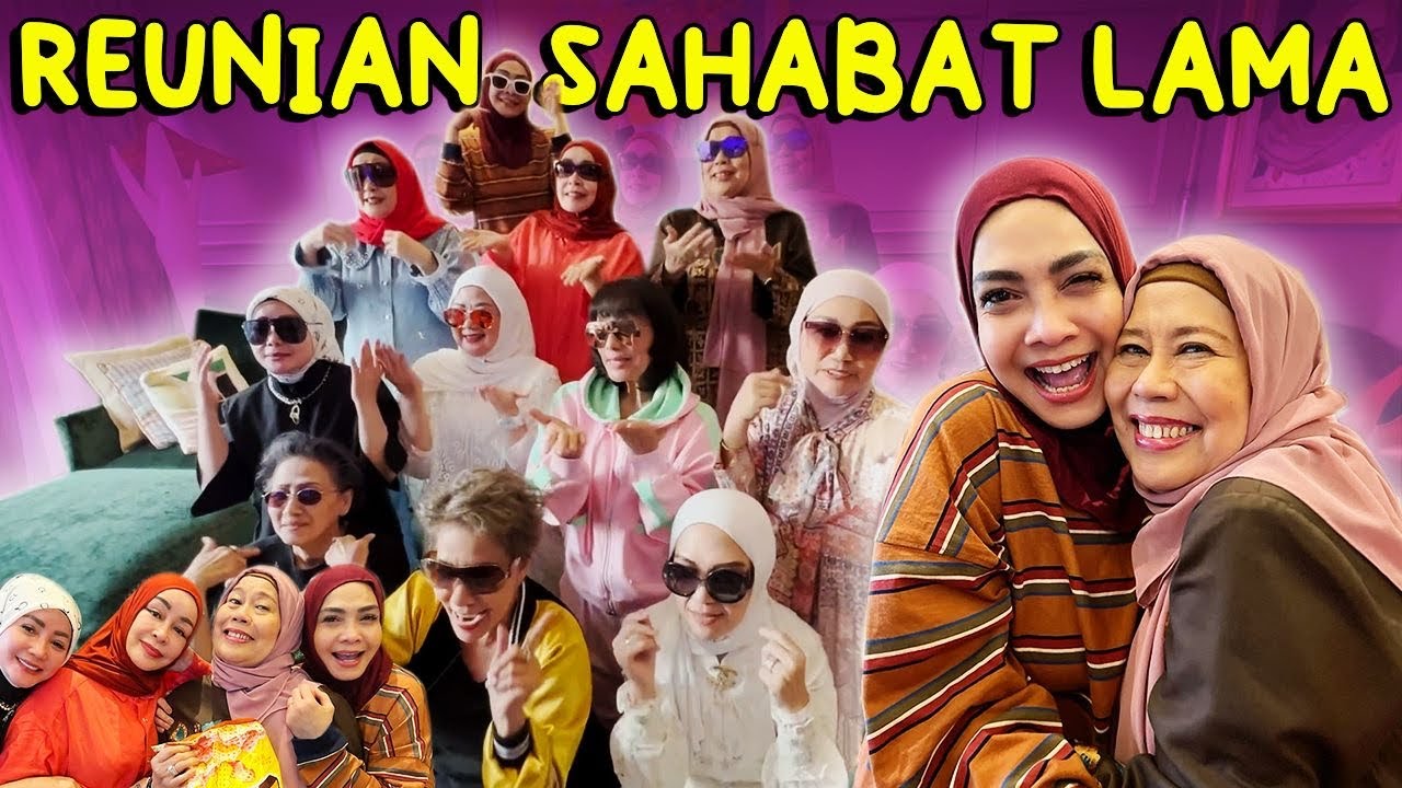MAMA RIETA NGUMPUL BARENG SAHABAT LAMA DIRUMAH.. AHHH KANGEN BANGET SAMA SEMUANYA!!