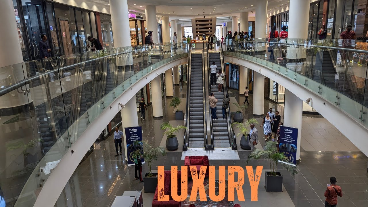 The New and Posh Shopping Mall in Kampala
