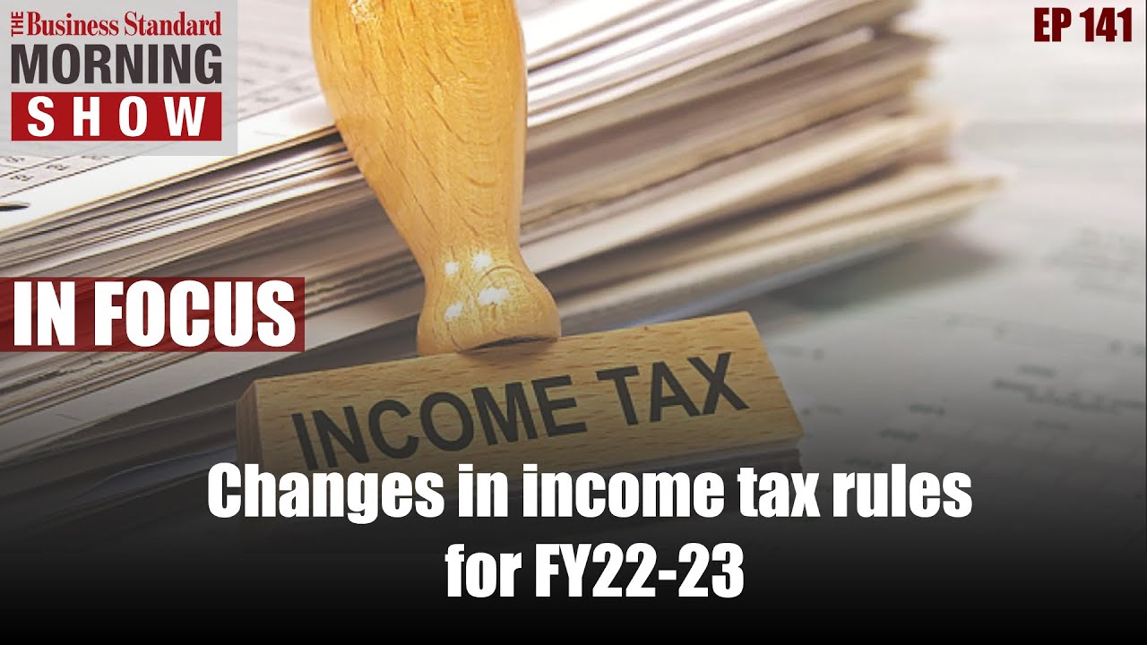 What is going to change for income tax payers from today?