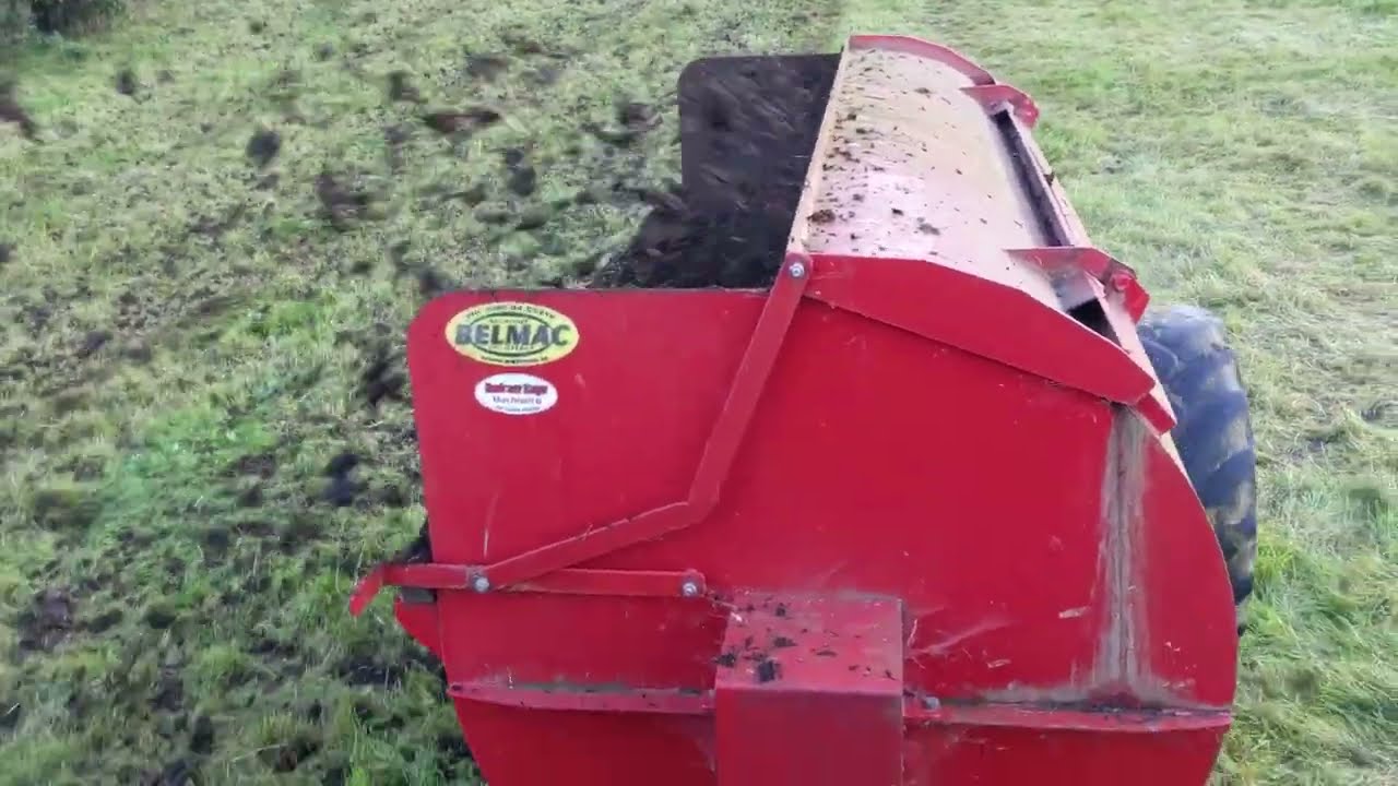 Spreading muck after second cut silage!