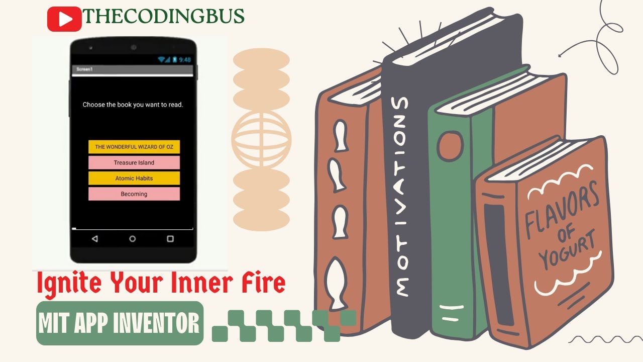 Как создать приложение для чтения книг в Mit App Inventor 2, шаг за шагом
