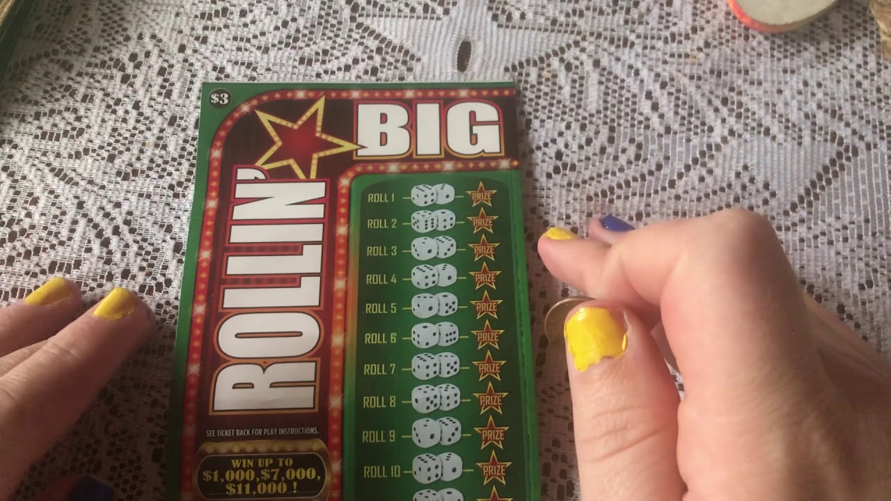 West Virginia Lottery $3 Rolling Big