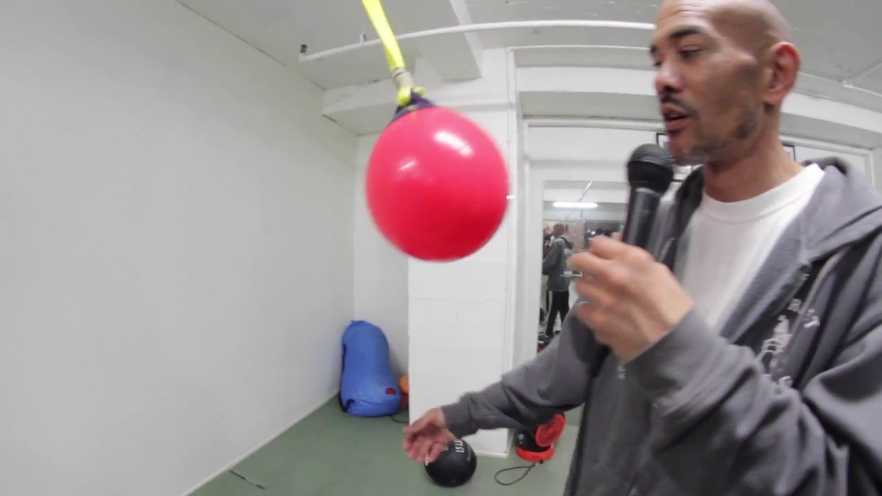 Eddie Croft gives tour of B St Boxing Gym