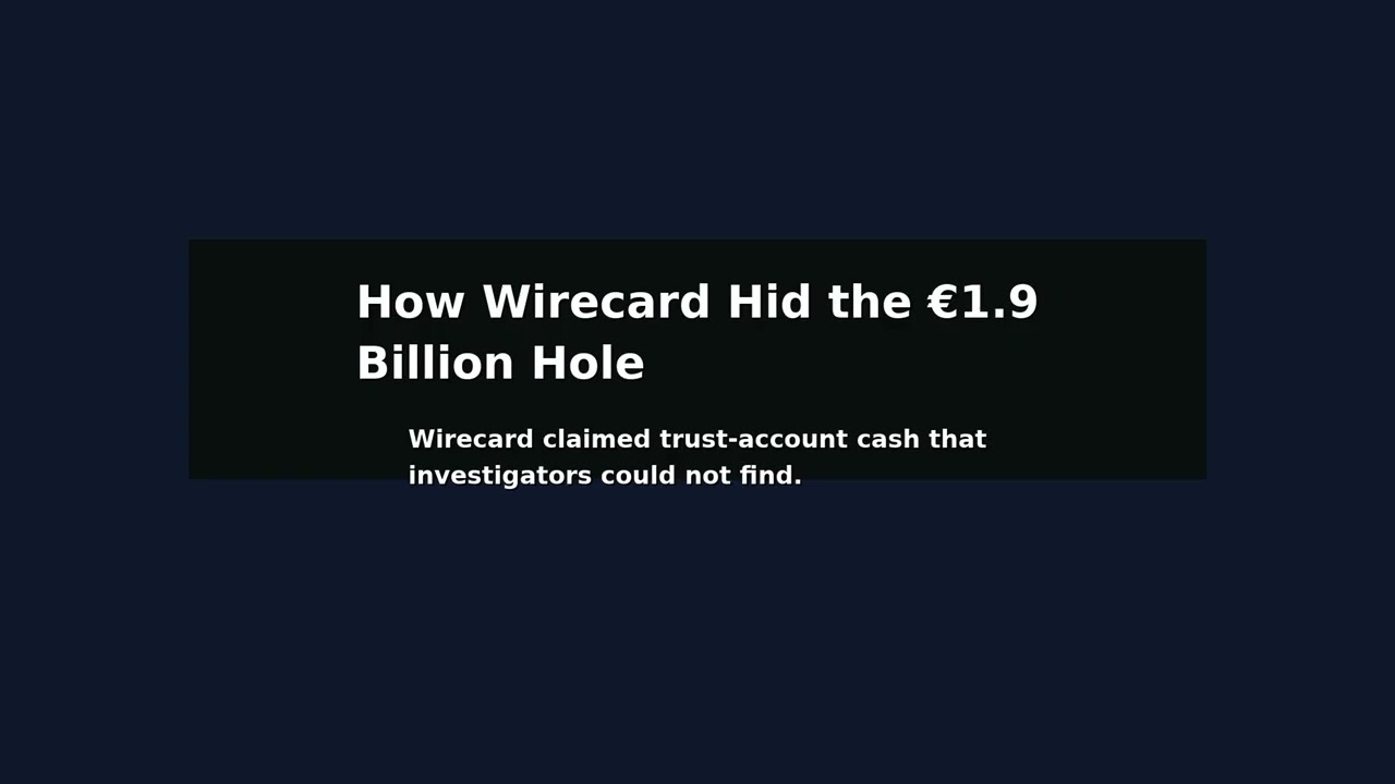 How Wirecard Hid the &euro;1.9 Billion Hole