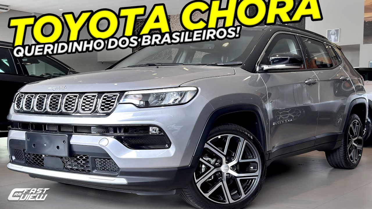 COM SUSPENS&Atilde;O INDEPENDENTE E M&Iacute;DIA DECENTE J&Aacute; HUMILHA COROLLA CROSS! NOVO COMPASS 2025 UM BAITA SUV!