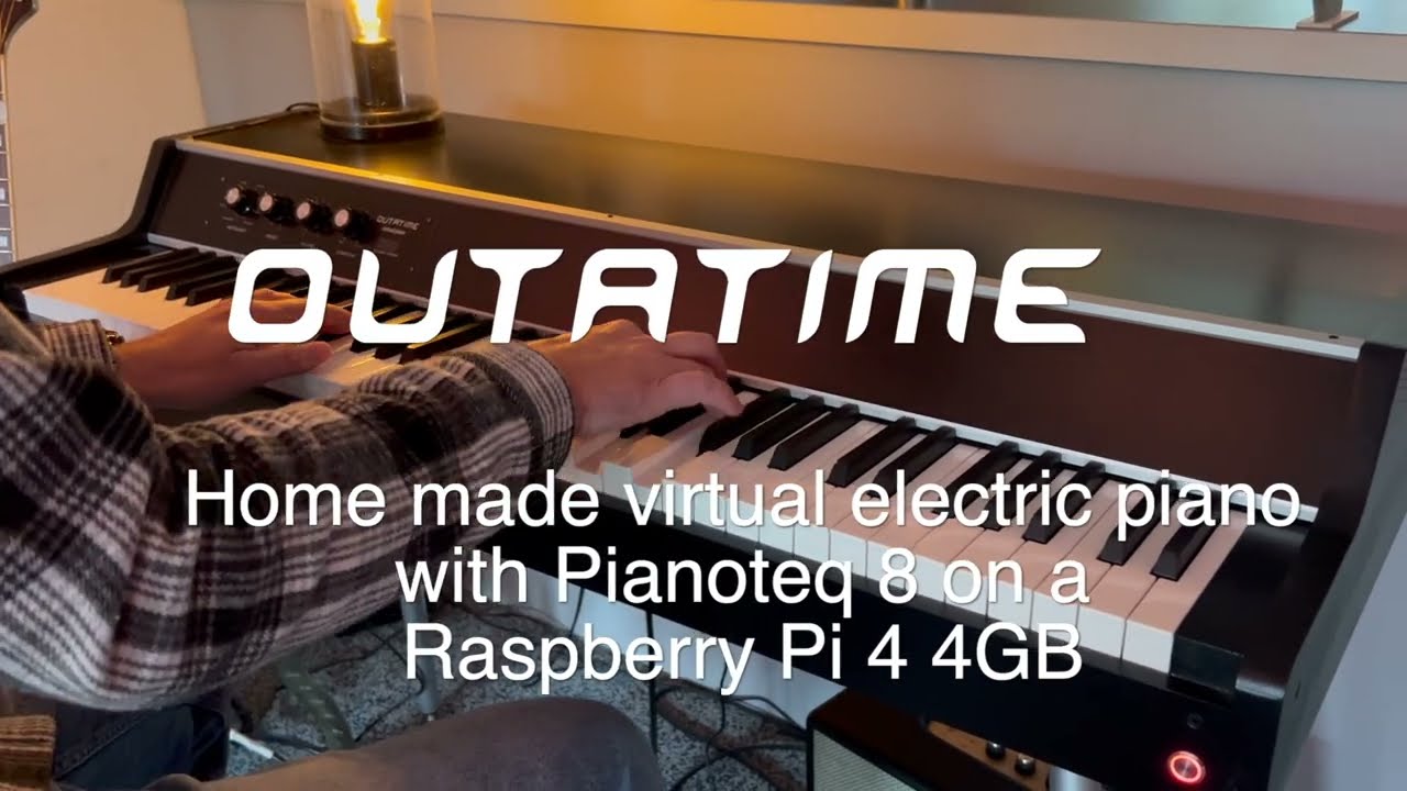 Home made virtual electric piano