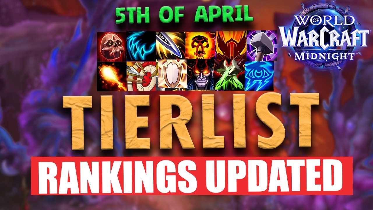 M+ TIERLIST - Huge Update - Meta Begins To Form - Ranking ALL Specs & Classes | Midnight