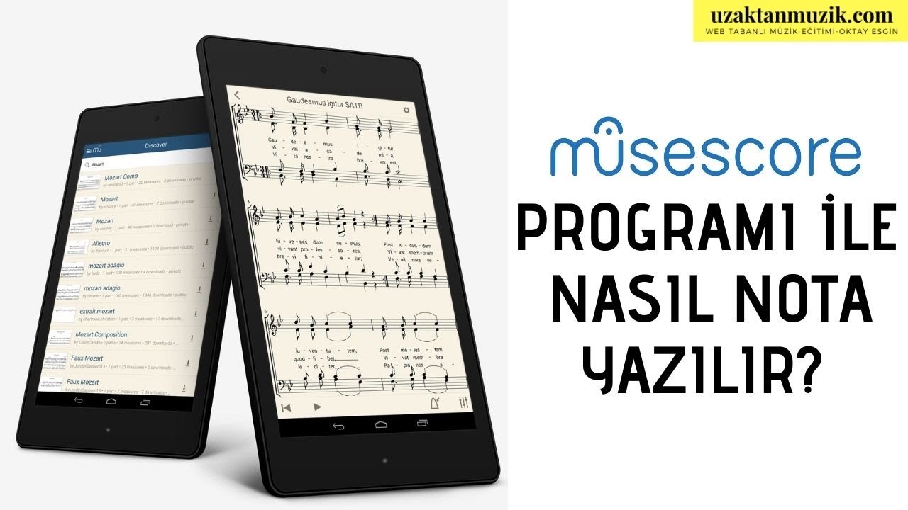 MUSESCORE İLE NASIL NOTA YAZILIR? MUSESCORE NOTA YAZMA PROGRAM TANITIMI (O MÜZİK)