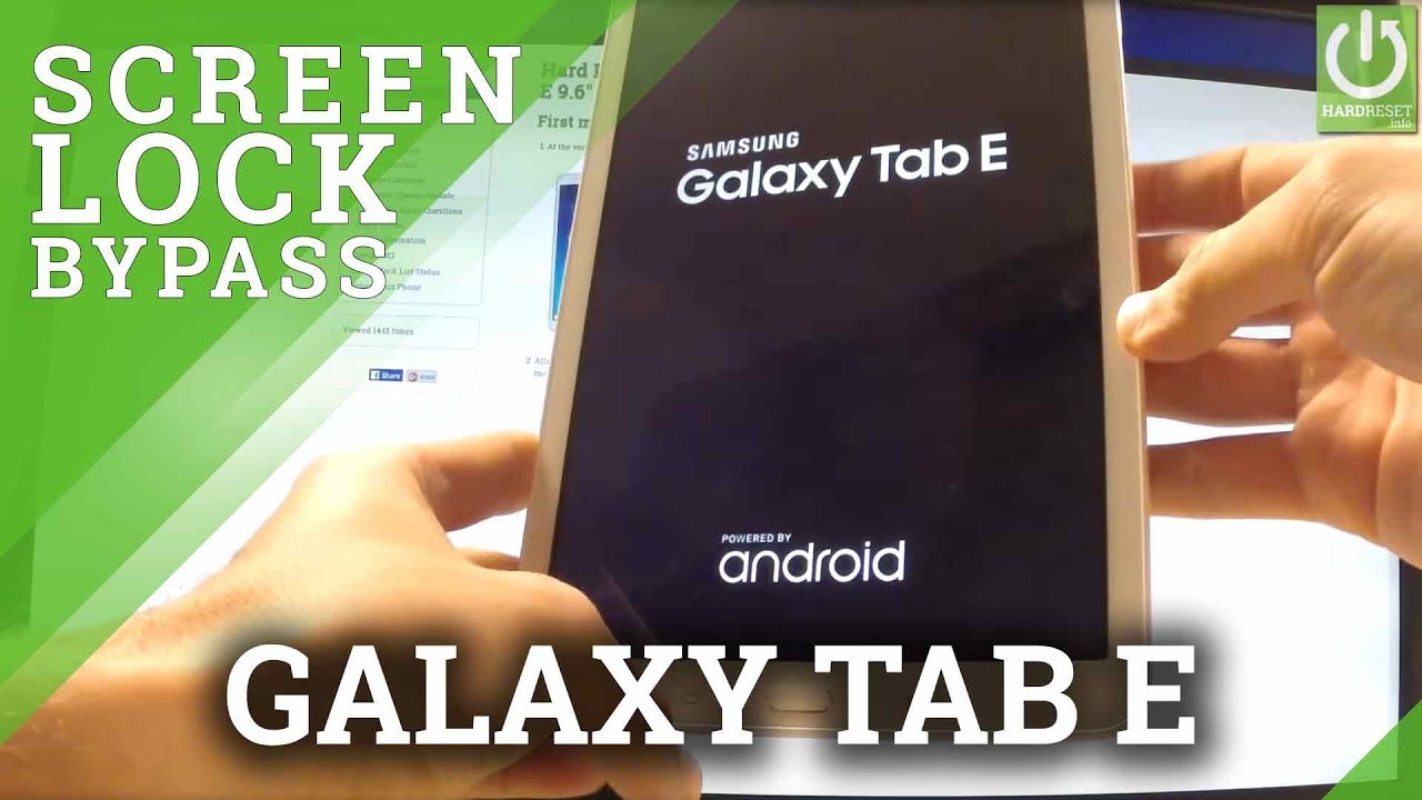 Аппаратный сброс настроек SAMSUNG T561 Galaxy Tab E 9.6