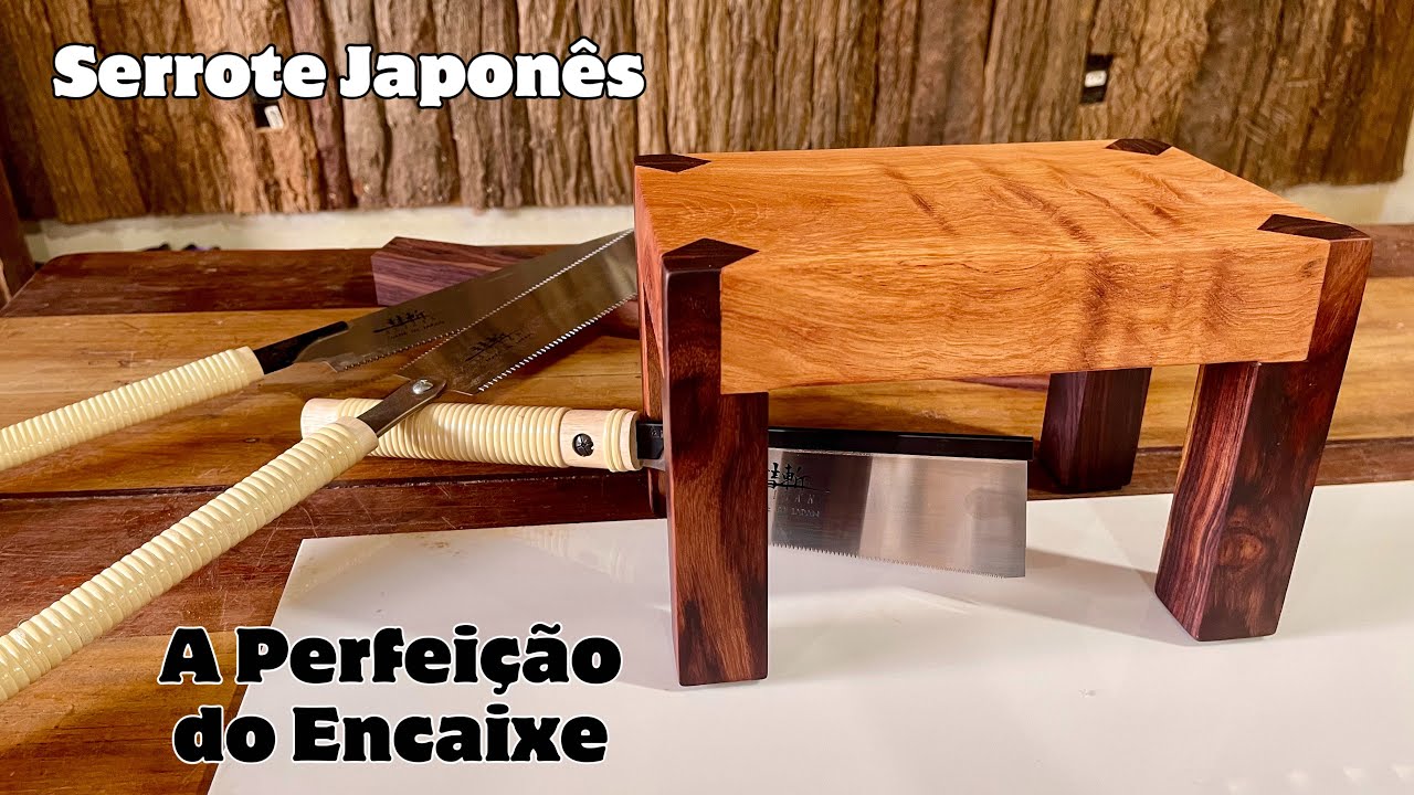 Um Projeto Perfeito Assim só com Serrotes Japonês/Japanese Saws Perfect Fit