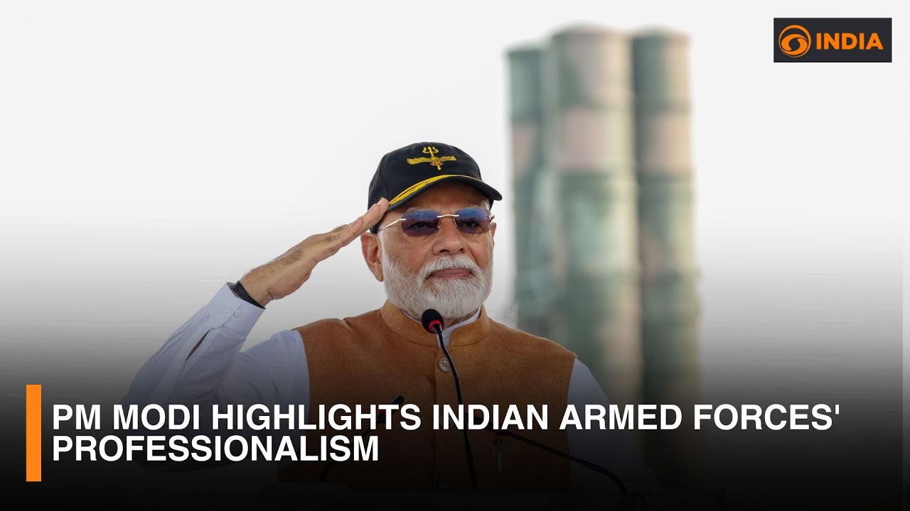 PM Modi highlights Indian armed forces' professionalism | DD India