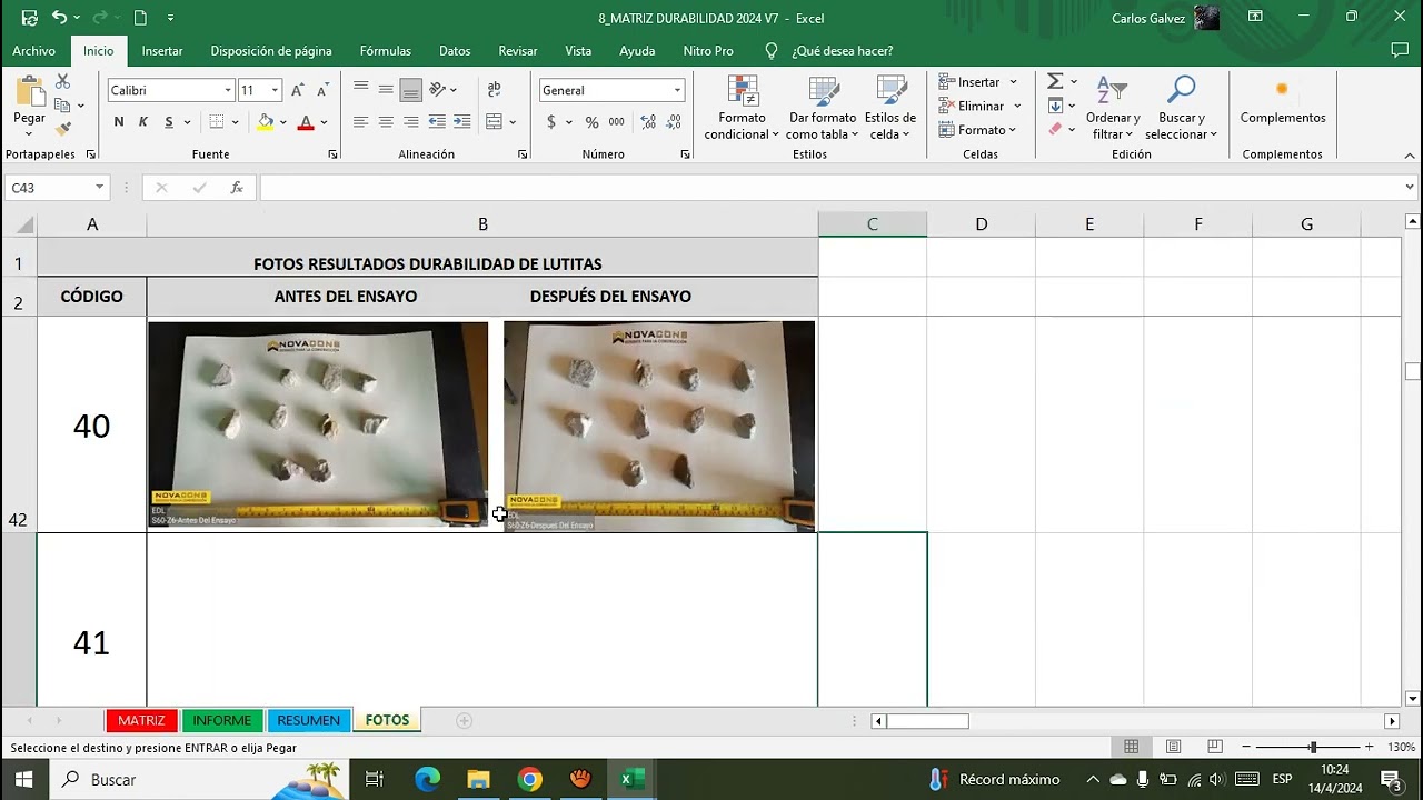 08 EDL _ DURABILIDAD DE LUTITAS (Matriz)