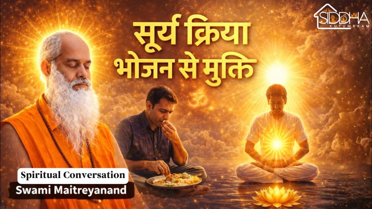 सूर्य क्रिया • भोजन से मुक्ति • पार्ट 1• Swami Maitreyanand 