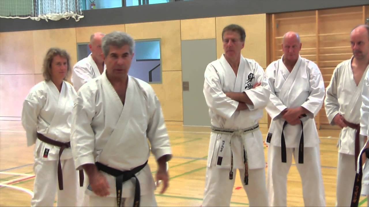 Kumite Lehrgang mit Fritz Oblinger in Brixen