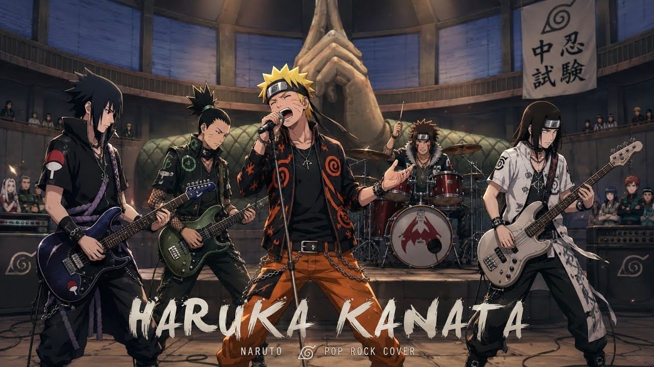 HARUKA KANATA「遥か彼方」&ndash; THE GENIN KONOHA【POP ROCK】 Version 🍃⚡