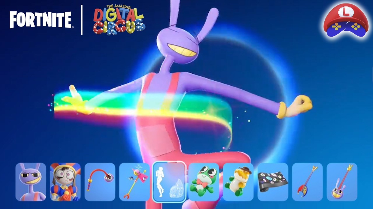 The new DIGITAL CIRCUS skins do this...