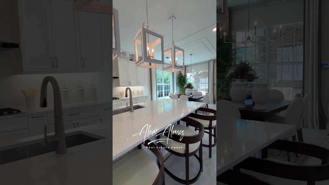 Inside of luxury new construction home in West Palm Beach